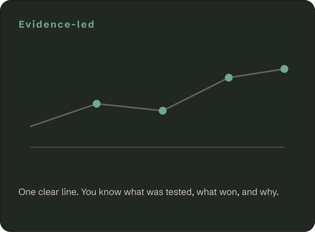 Evidence-led